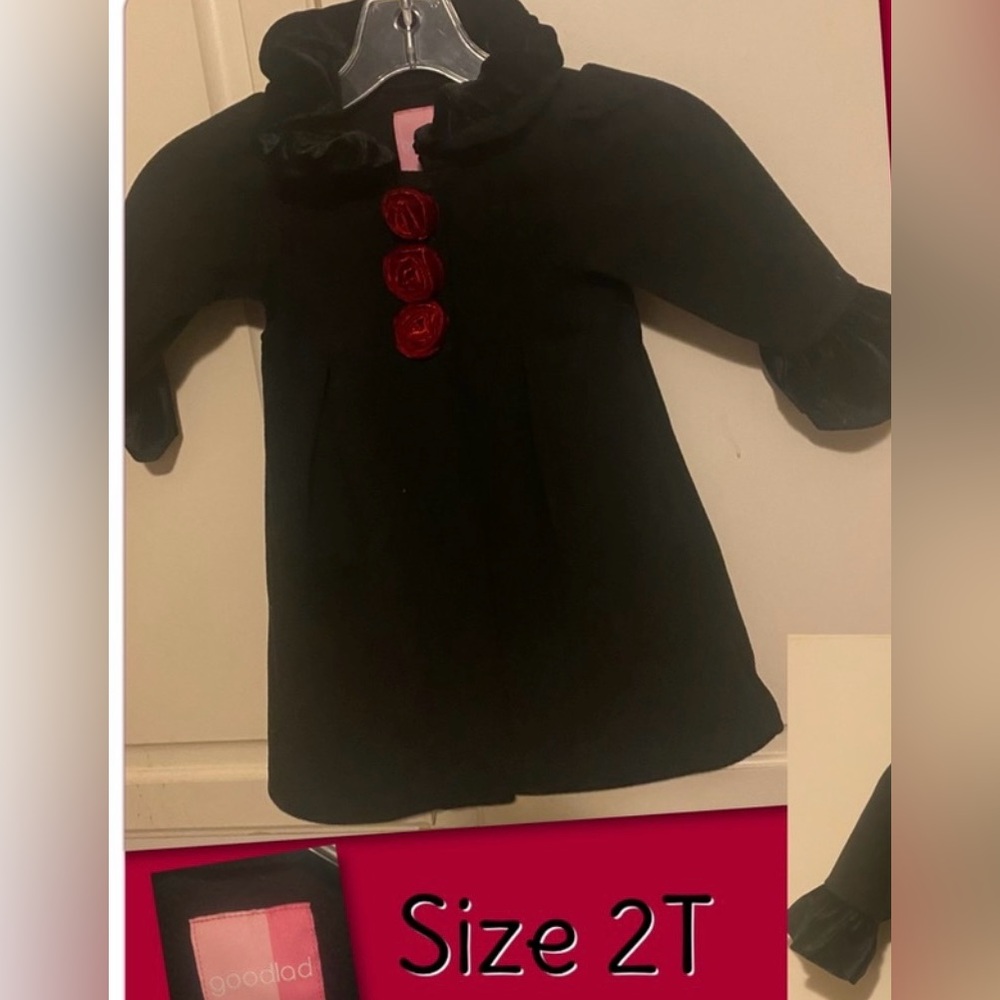 Good Lad Black Coat- toddler